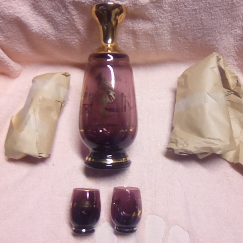 Vintage saki set